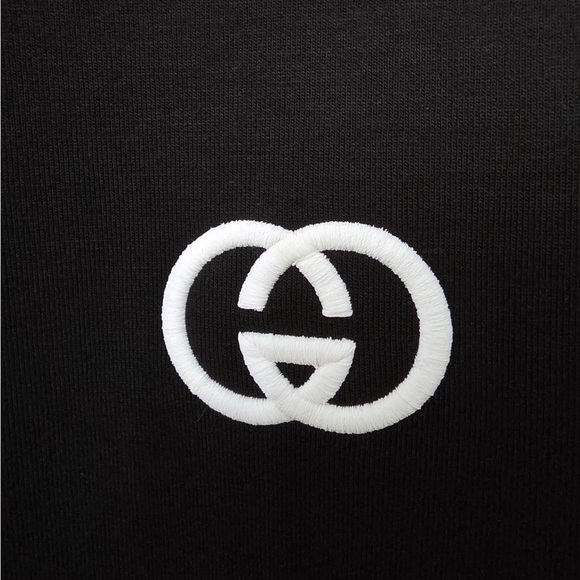 Gucci Black Logo Short Sleeve Tee - Picture 2 of 5